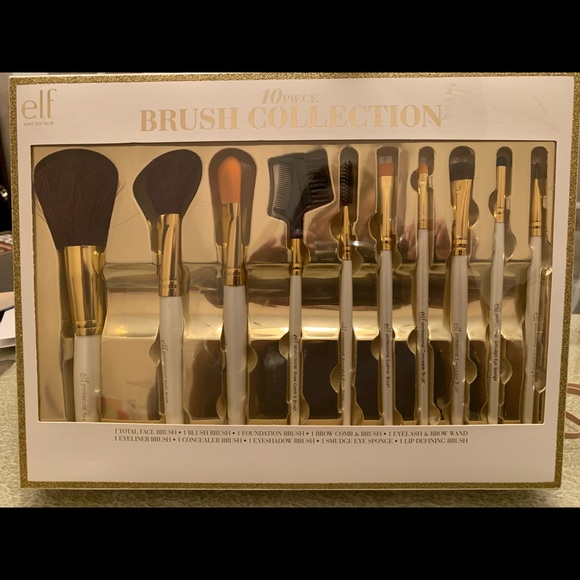ELF Other - e.l.f. 10 Piece Brush Collection - NWT